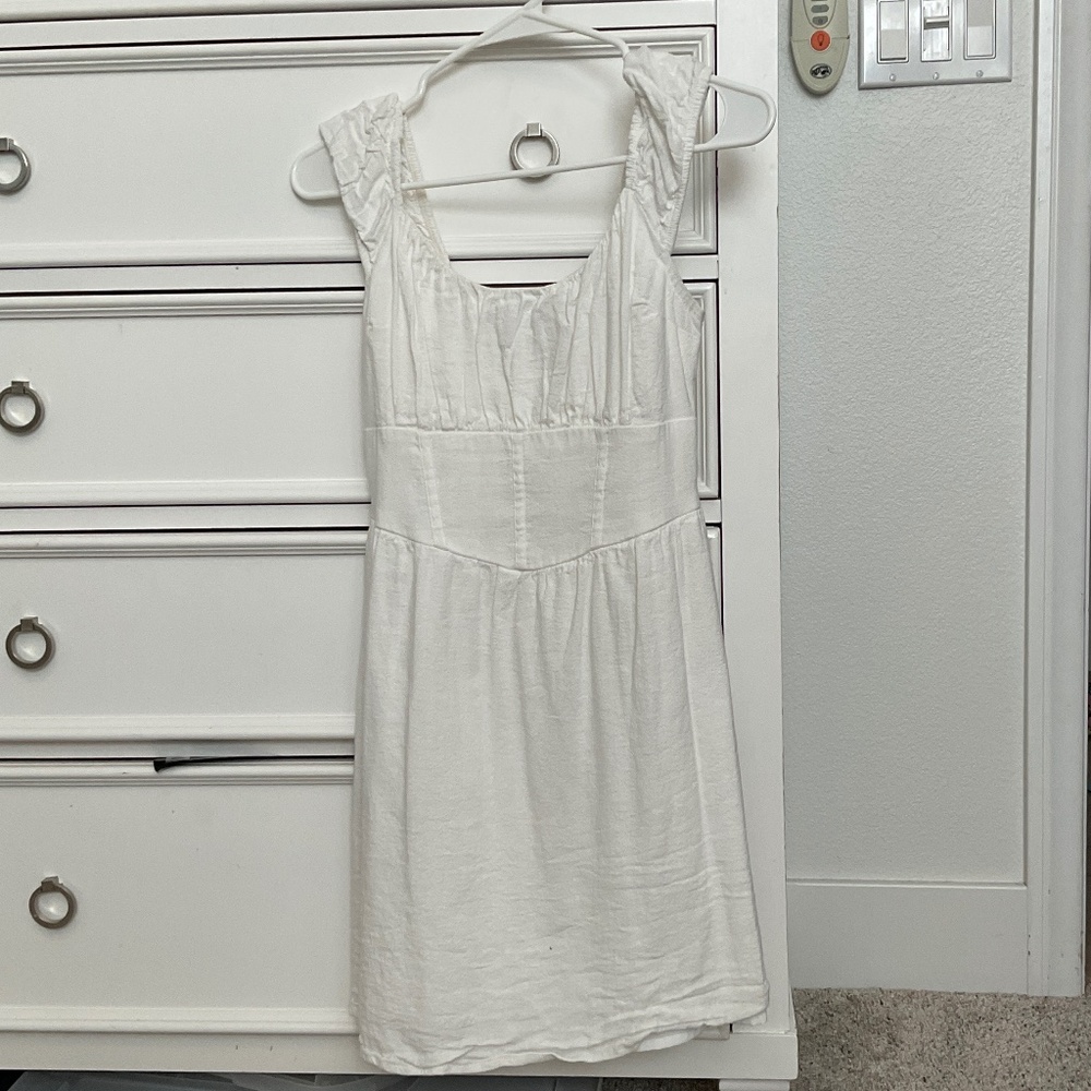 #0371 Hollister Dress Size M White